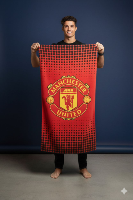 Manchester United 02 - branded Printed Towel